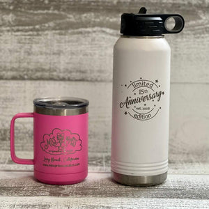 personalized double insulated 32 oz. water bottle | logo
