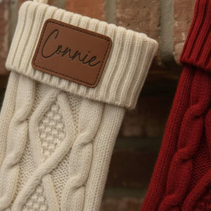 personalized christmas stocking | name