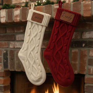 personalized christmas stocking | name