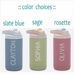 personalized kids water bottle | name