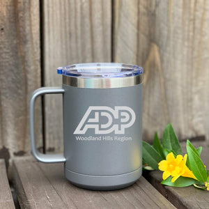 personalized double insulated coffee mug | logo