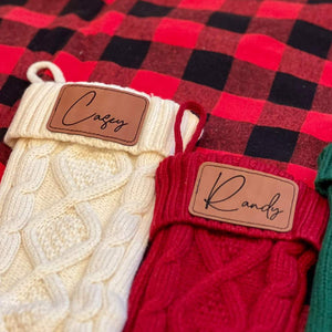 personalized christmas stocking | name