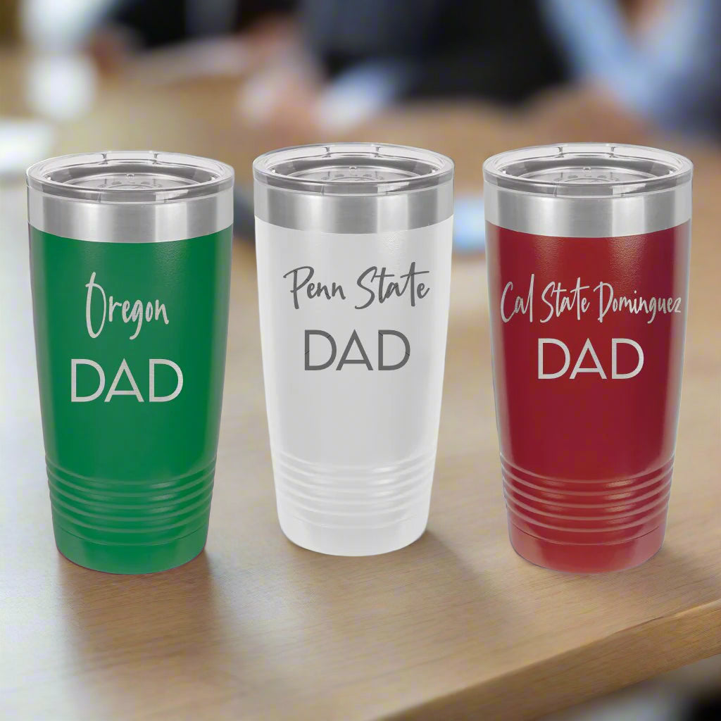 personalized tumbler | college series