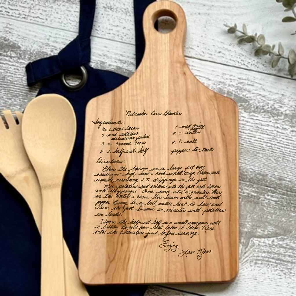 Personalized City Cutting Board