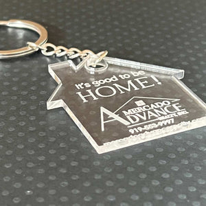 acrylic key chain | realtor