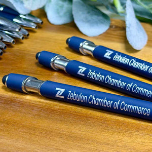 Ballpoint Pen with Stylus | Logo