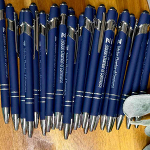Ballpoint Pen with Stylus | Logo