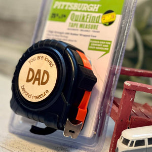 personalized measuring tape | dad