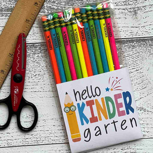 personalized pencil set | name