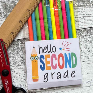 personalized pencil set | name