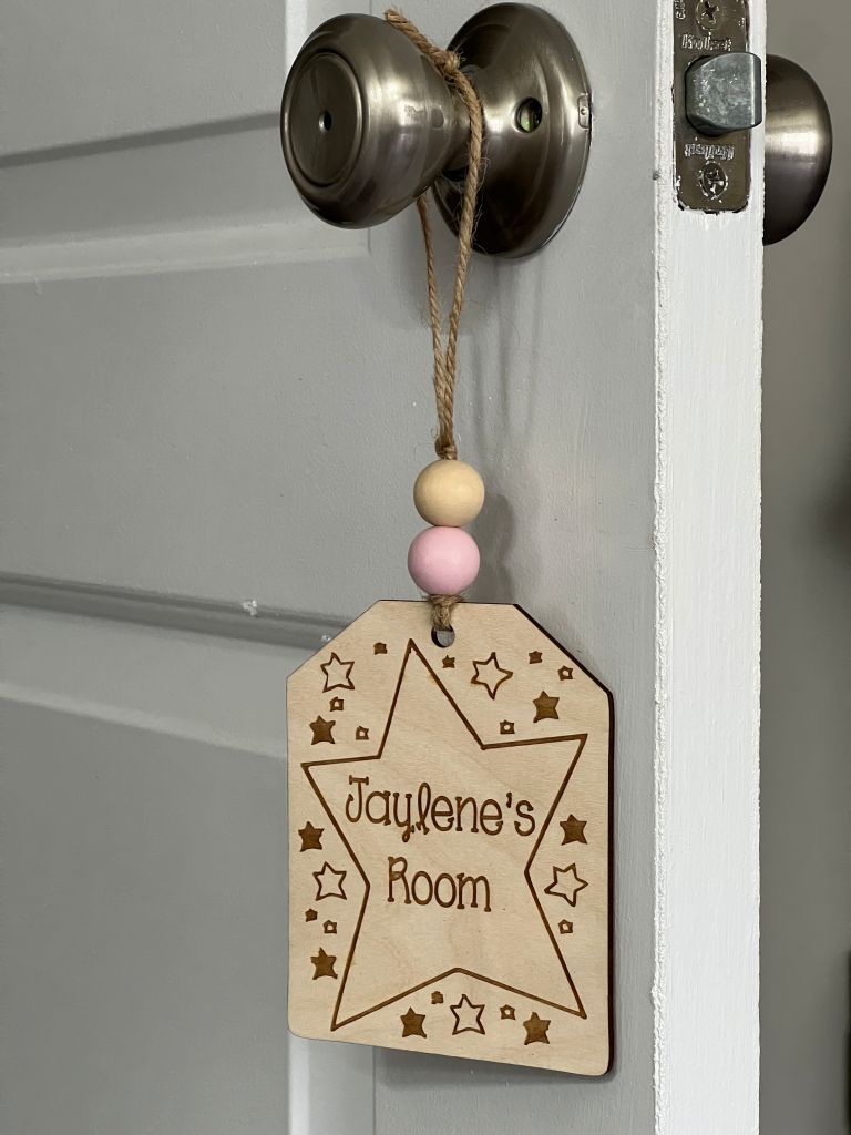 door hanger| name