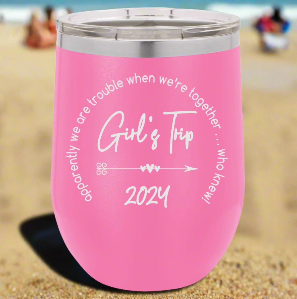 wine tumbler | girl's trip