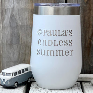 personalized double insulated tumbler | teacher voice retiring