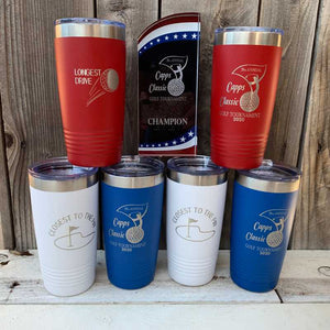 personalized double insulated tumbler | use your own design
