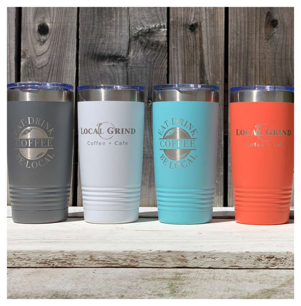 Order Double Insulated Cheap Tumblers Custom Printed With Logos - 10 Pack -  Silver
